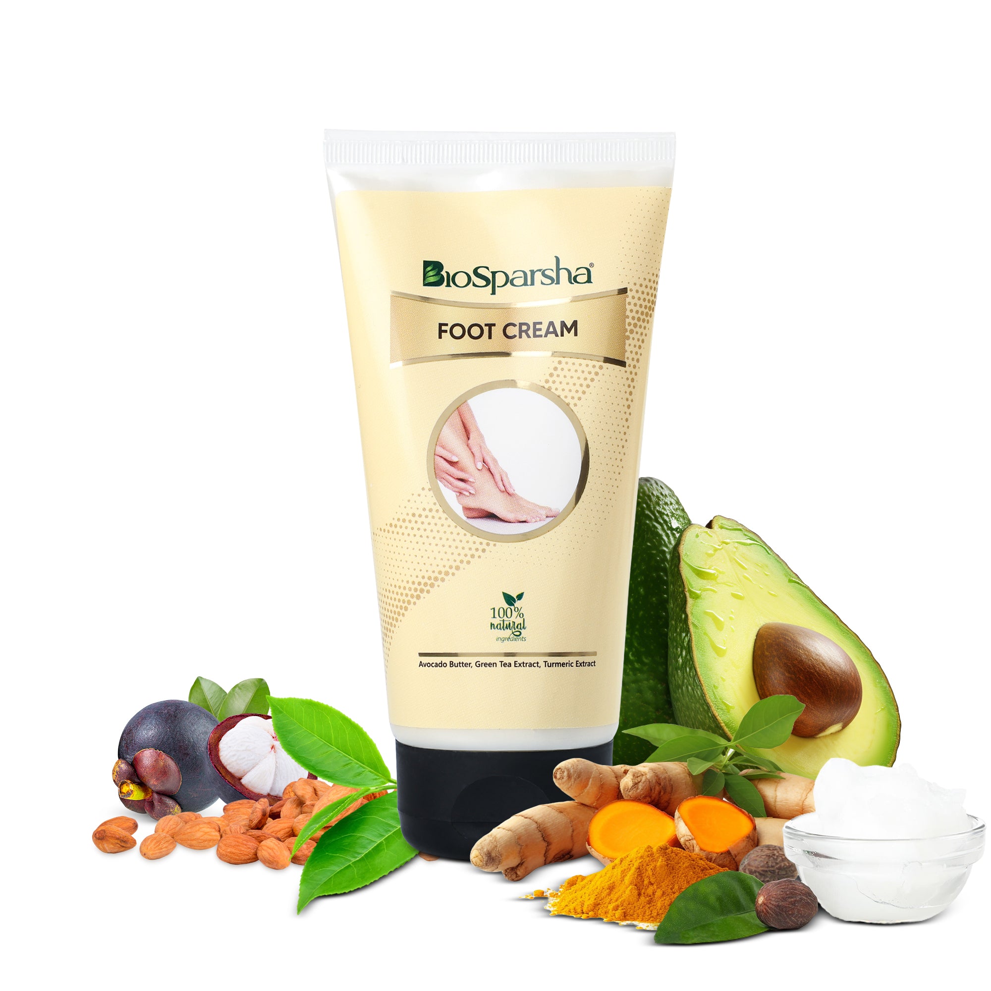 BioSparsha Healing Foot Cream - 150g