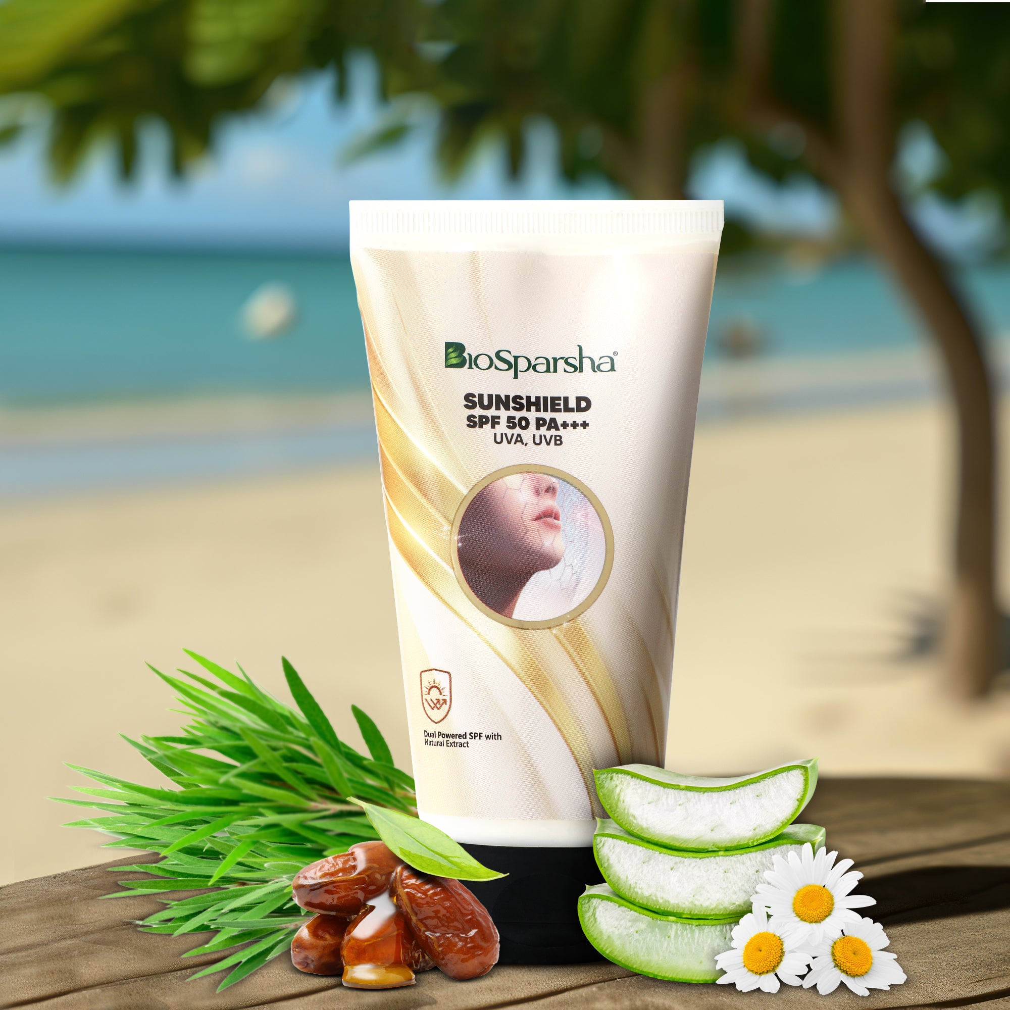 BioSparsha SunShield Cream - 150g