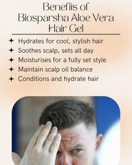 BioSparsha Aloe Vera Hair Gel 100g